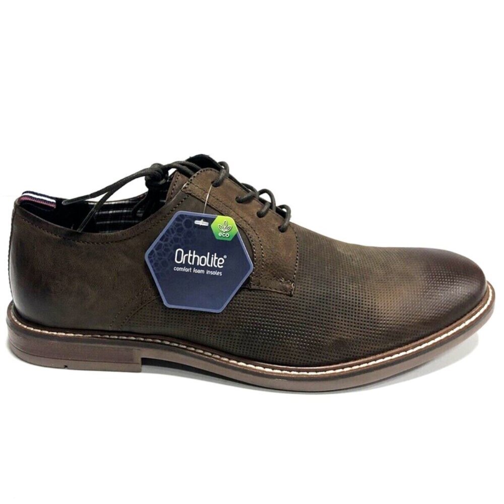 Ben Sherman Men’s Brown Lace-Up Oxford, Size 11.5 M